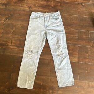 724 High Rise Straight Crop